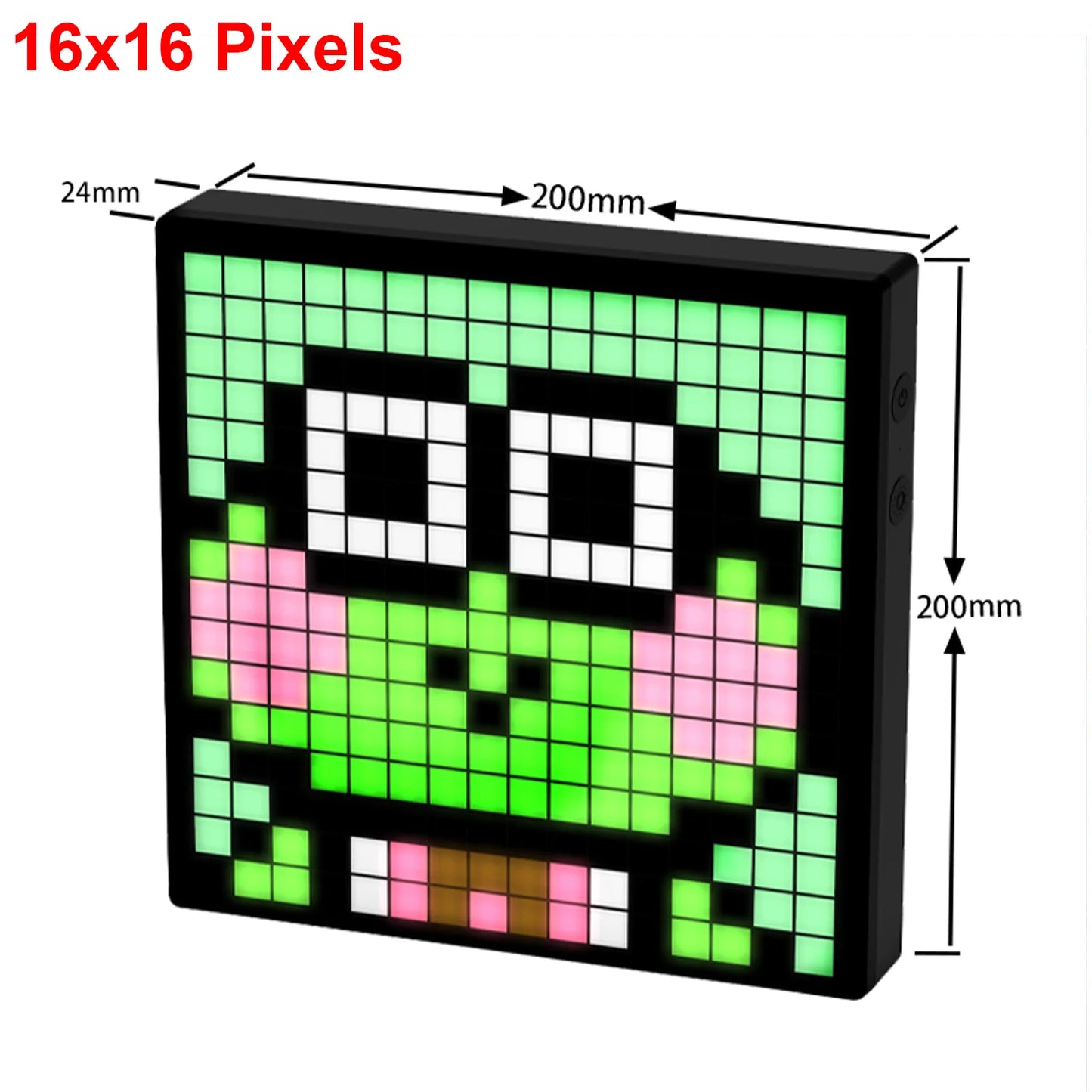 Smart Pixel Display LED Matrix Screen APP DIY Animation Art Picture Dispaly For Kids Gift Gaming Room Store Window Dispaly Decor